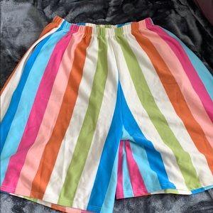 Colorful shorts made by Mina Monroe